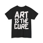 Art Is The Cure Tape Unisex Heavy Cotton Tee
