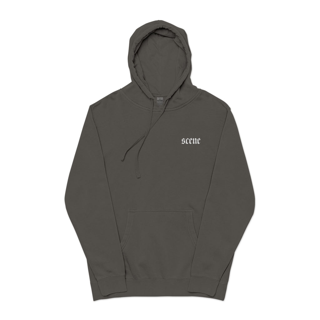 Scene Embroidered Unisex Hoodie