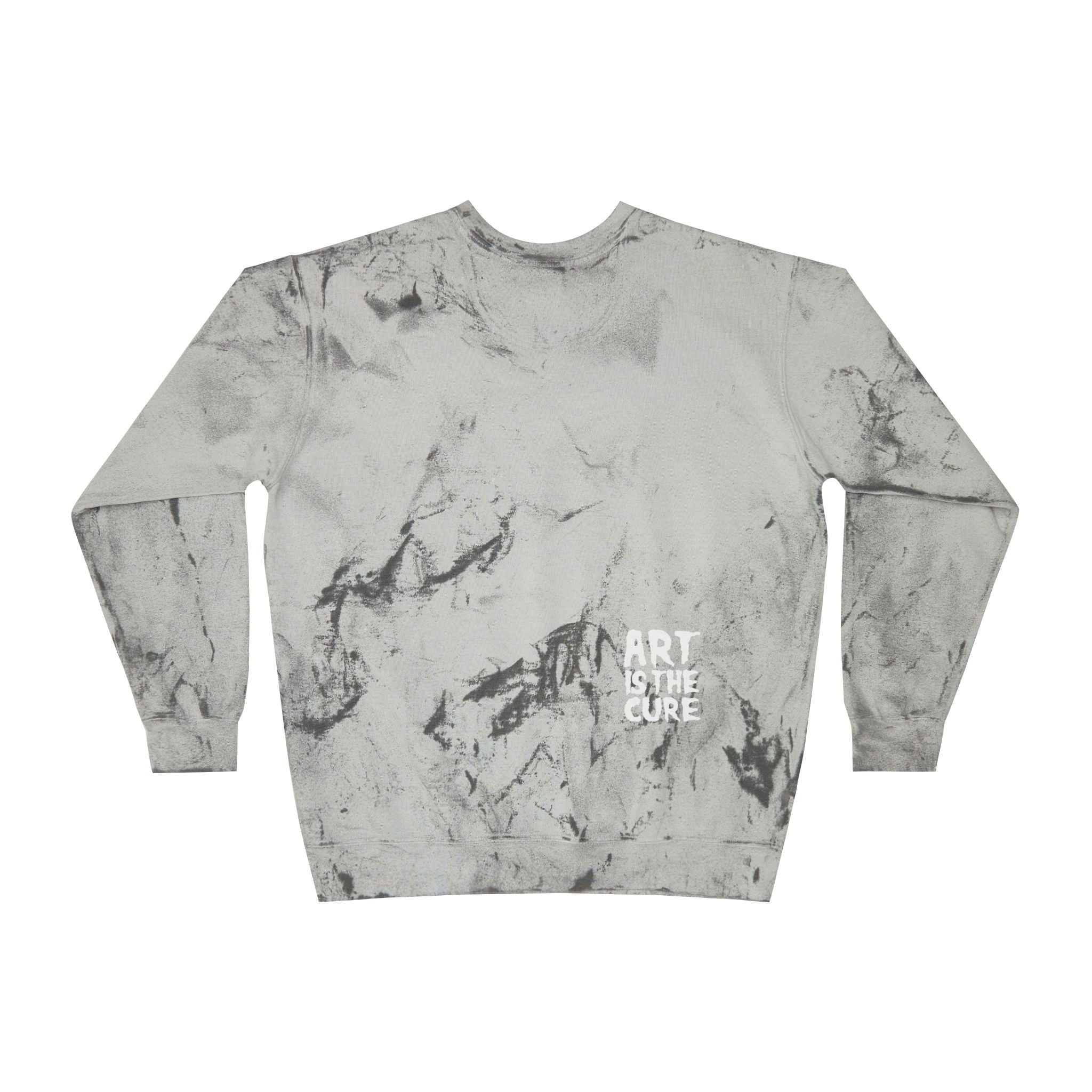 Art Is The Cure Misfits Tie-Dye Crewneck Sweatshirt