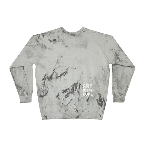 Art Is The Cure Misfits Tie-Dye Crewneck Sweatshirt