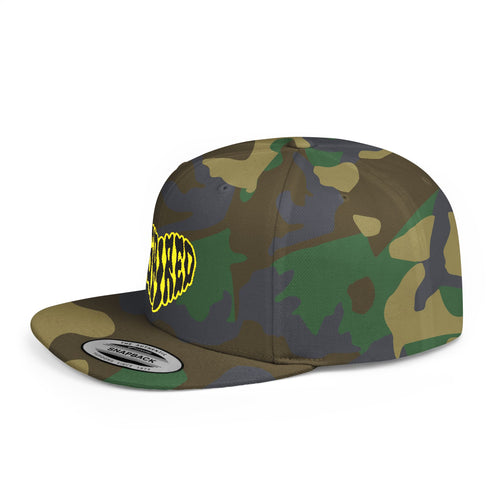 Art Is The Cure Inspired Hear Embroidered Flat Bill Snapback