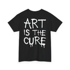 Art Is The Cure Sprayed Unisex Heavy Cotton Tee