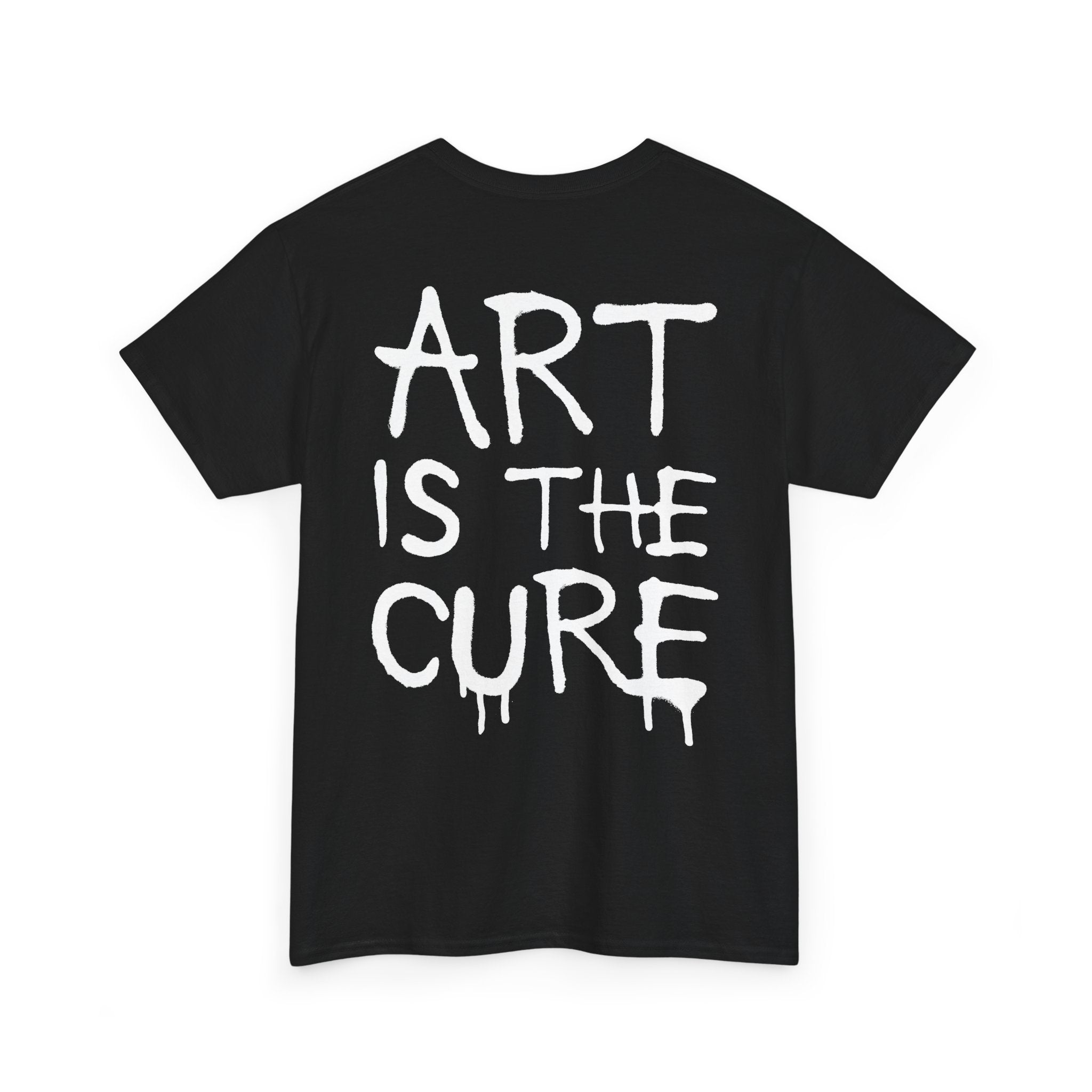 Art Is The Cure Sprayed Unisex Heavy Cotton Tee