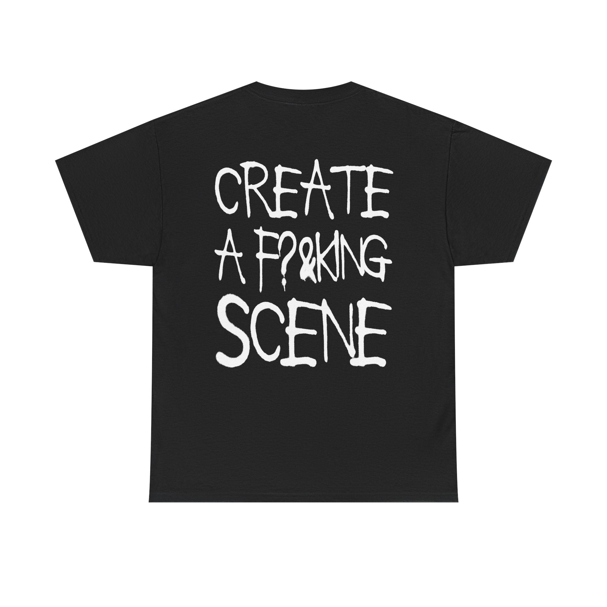 Create a F?&KING Scene Unisex Heavy Cotton Tee