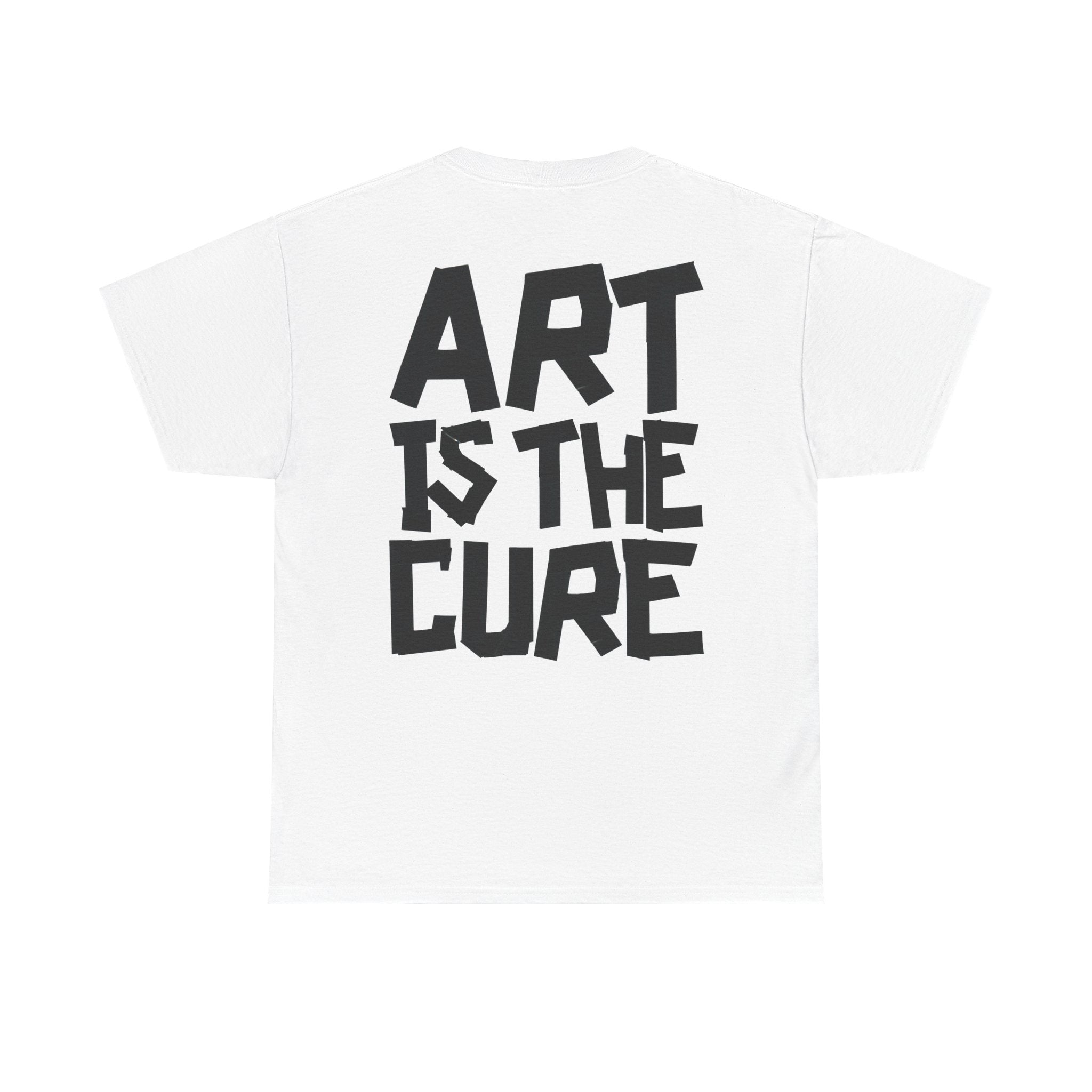 Art Is The Cure Tape Unisex Heavy Cotton Tee