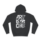 Art Is The Cure Mixed Letters Unisex College Hoodie
