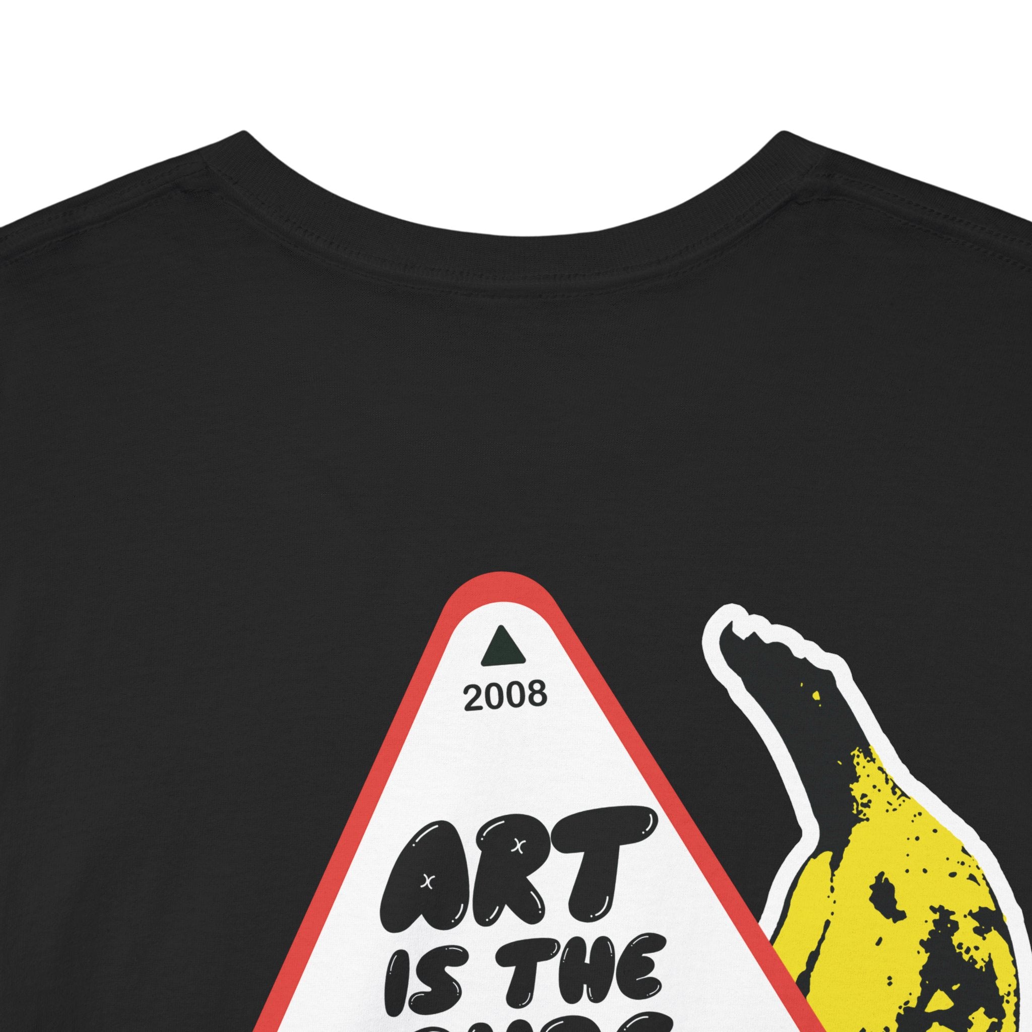 Art Is The Cure Fruit Stickers Unisex Heavy Cotton Tee