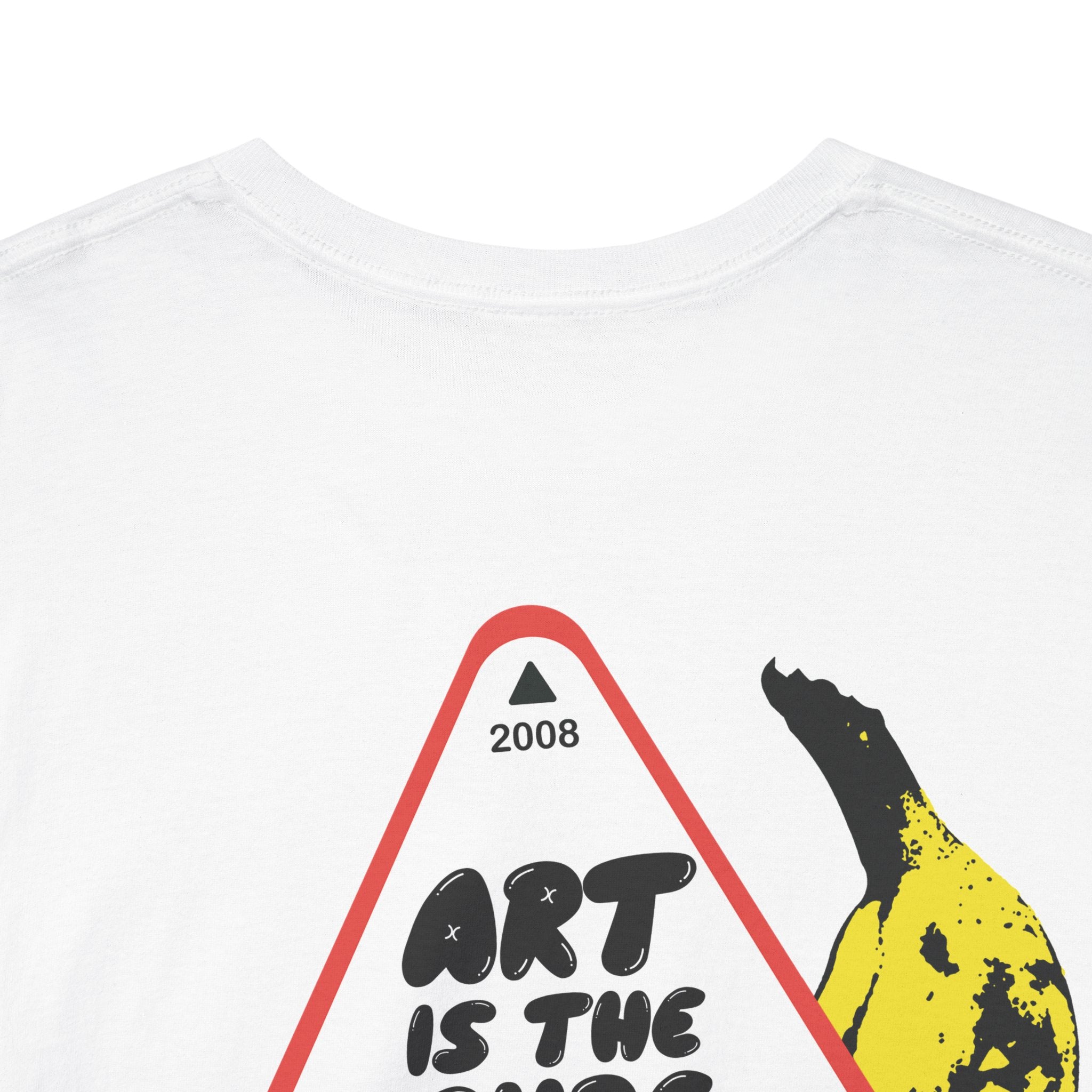 Art Is The Cure Fruit Stickers Unisex Heavy Cotton Tee