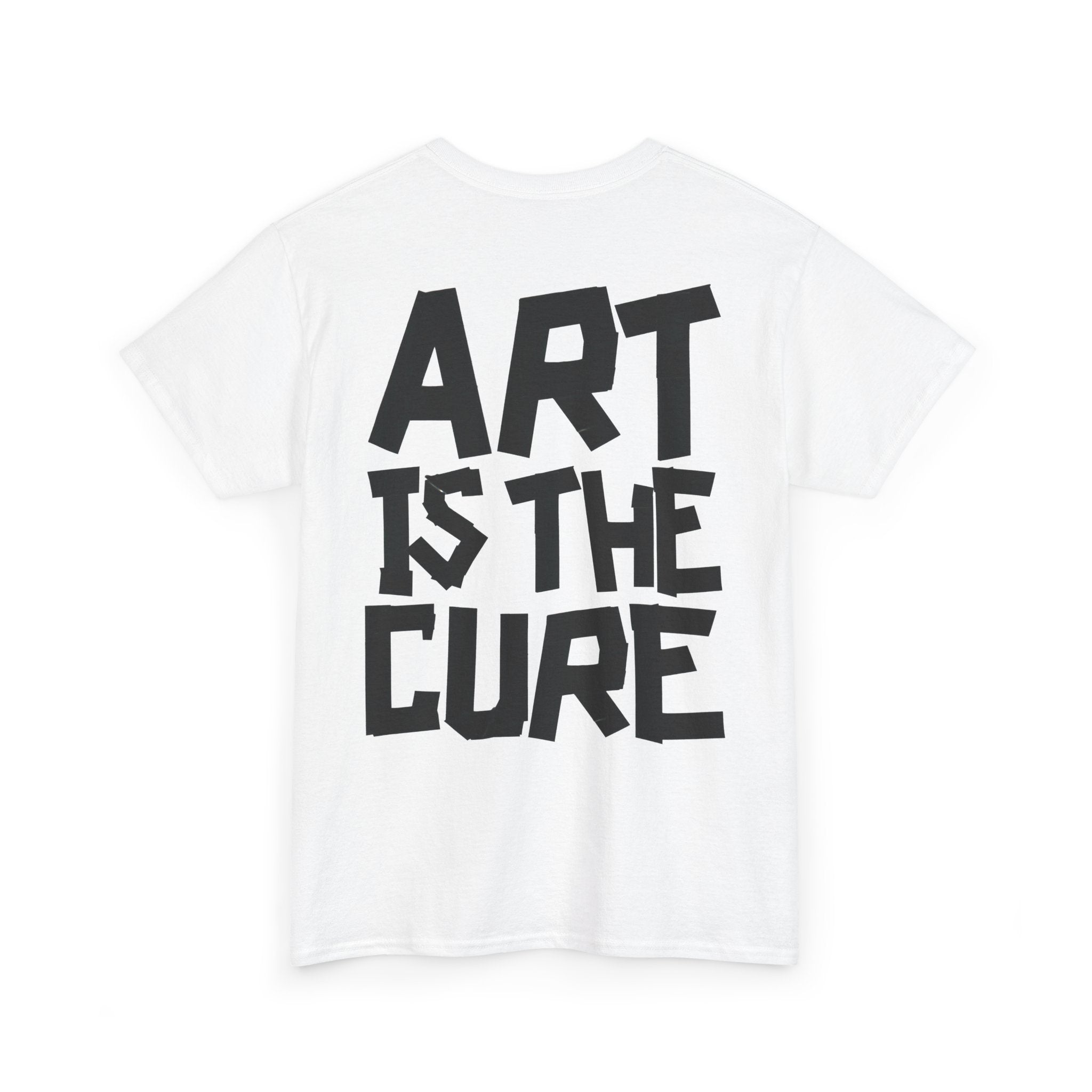 Art Is The Cure Tape Unisex Heavy Cotton Tee