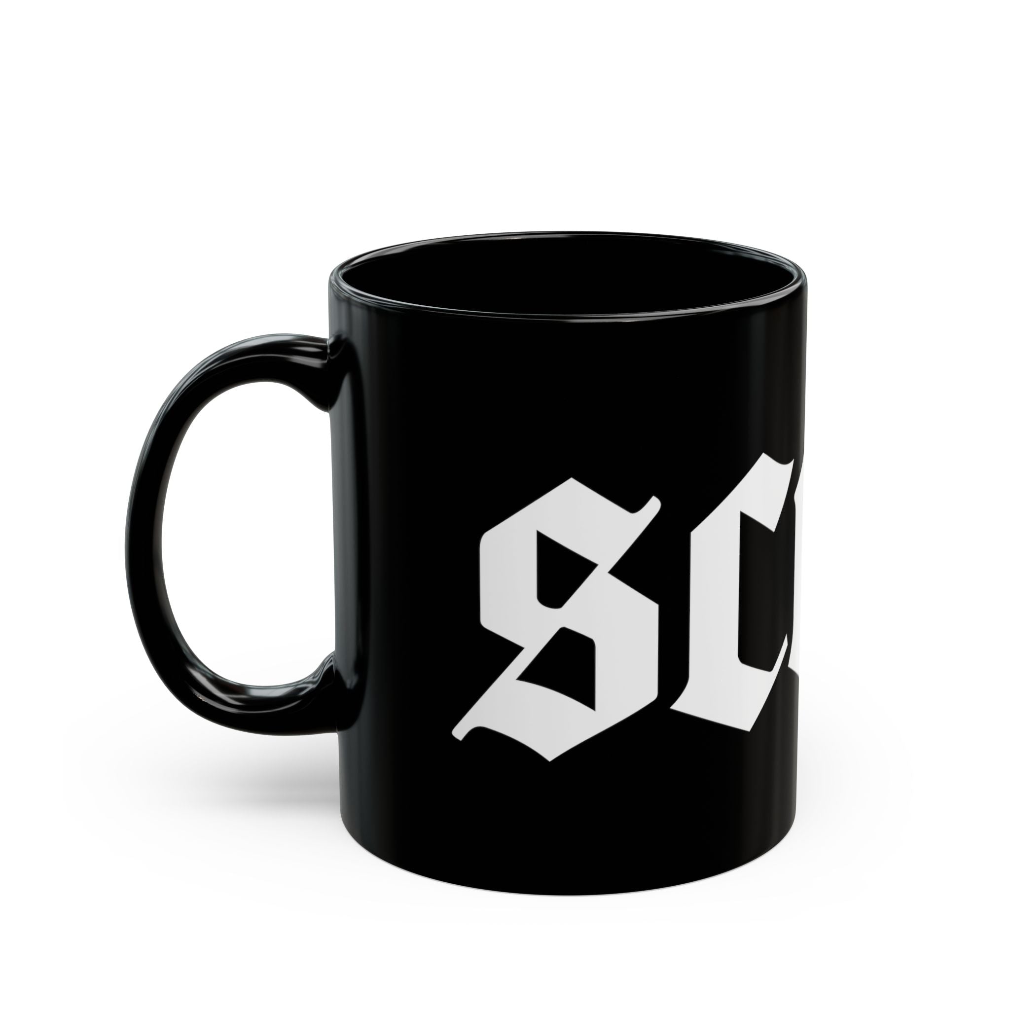 Scene Black Ceramic Mug 11oz & 15oz