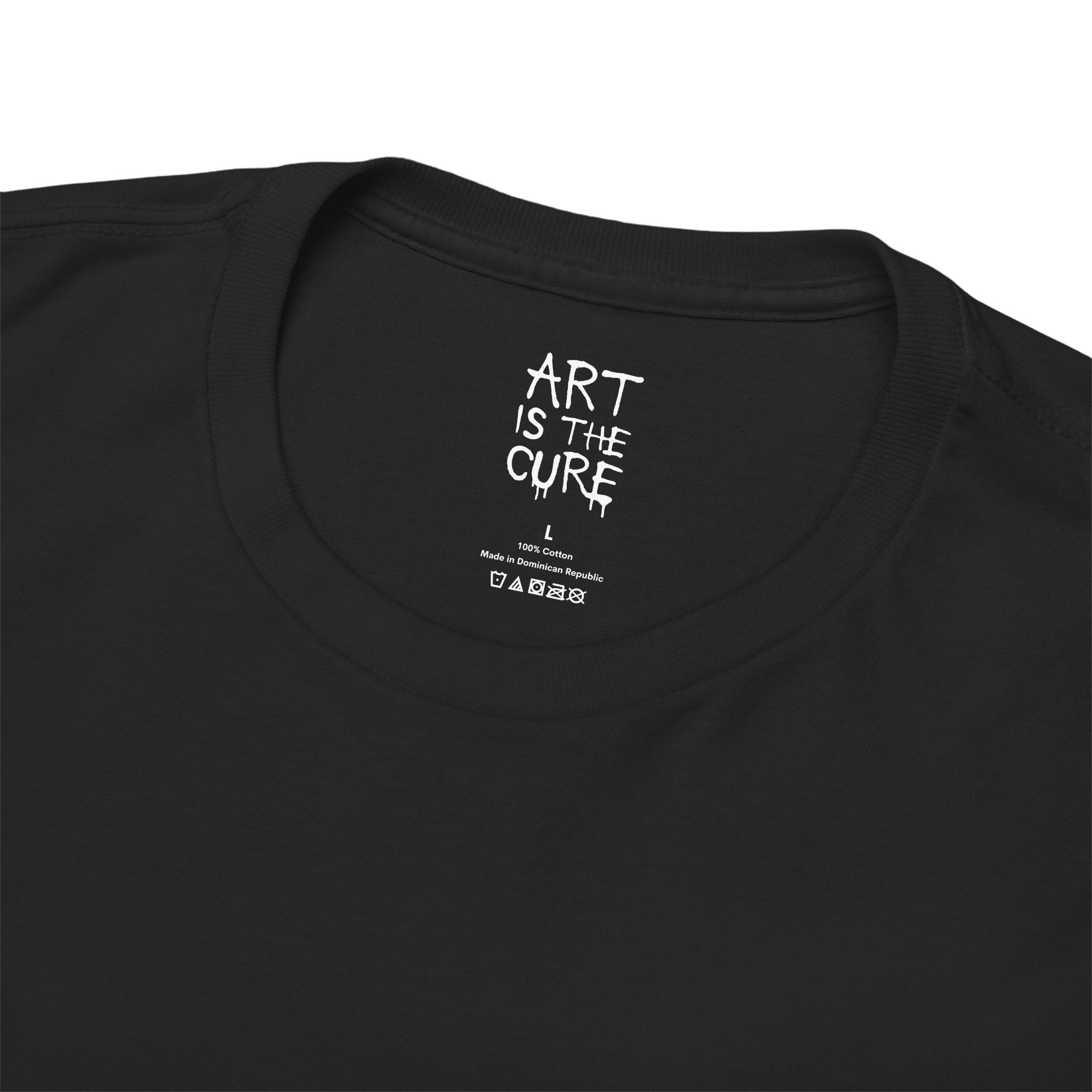 Art Is The Cure Sprayed Unisex Heavy Cotton Tee