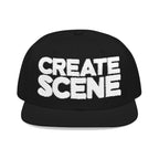 CreateScene Zine Embroidery Snapback Cap