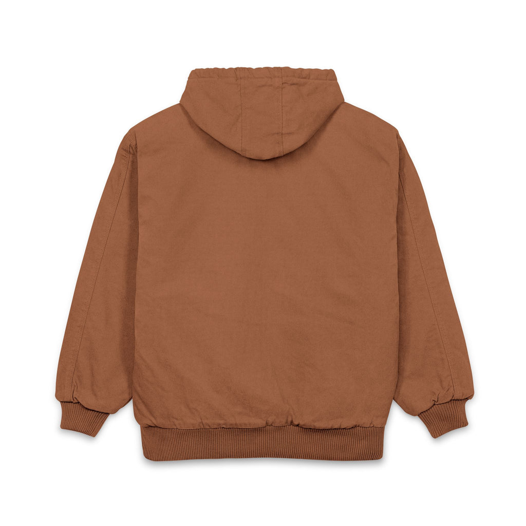 Japnese Scene Embroidered Hooded Zip Jacket