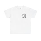 Art Is The Cure Sprayed Unisex Heavy Cotton Tee