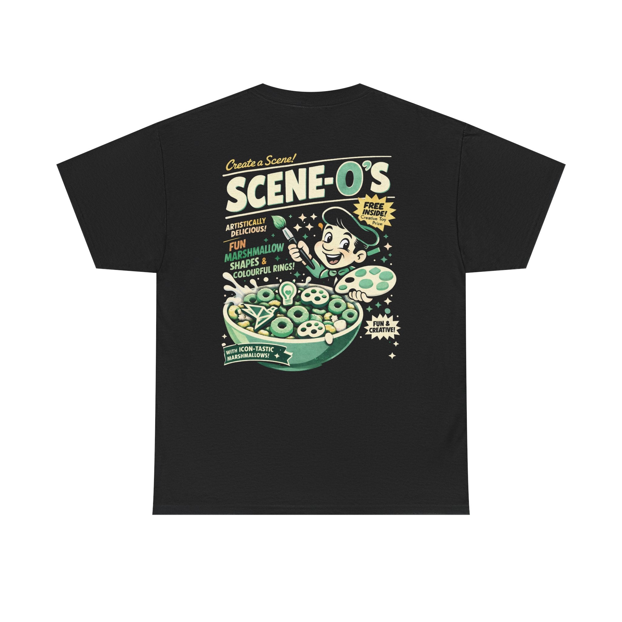 Scene O's Cereal Unisex Heavy Cotton Tee