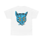4 Eyed Cat Unisex Heavy Cotton Tee