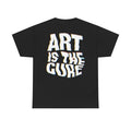 Art Is The Cure Glitch Unisex Heavy Cotton Tee