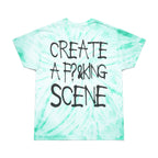 Create a F?&KING Scene Mint Tie-Dye Tee