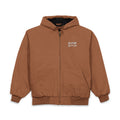 Japnese Scene Embroidered Hooded Zip Jacket