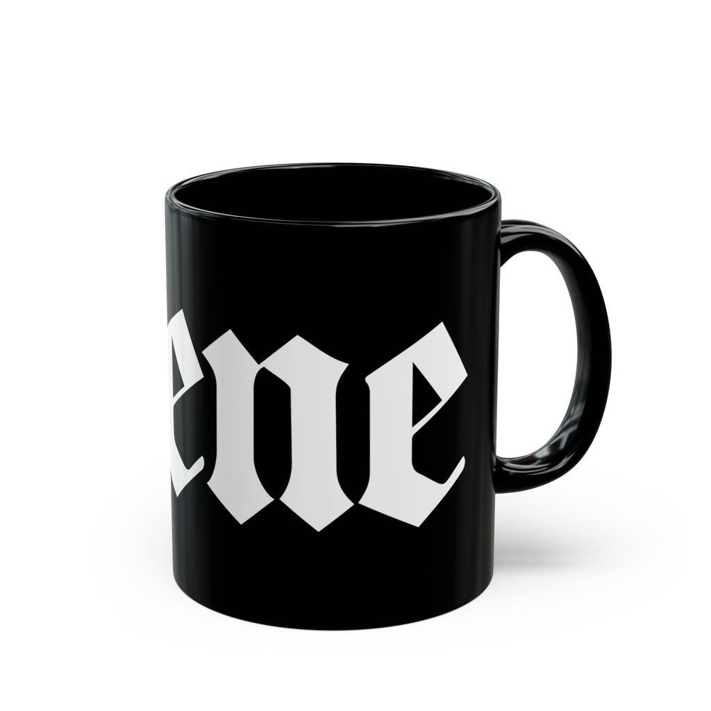 Scene Black Ceramic Mug 11oz & 15oz