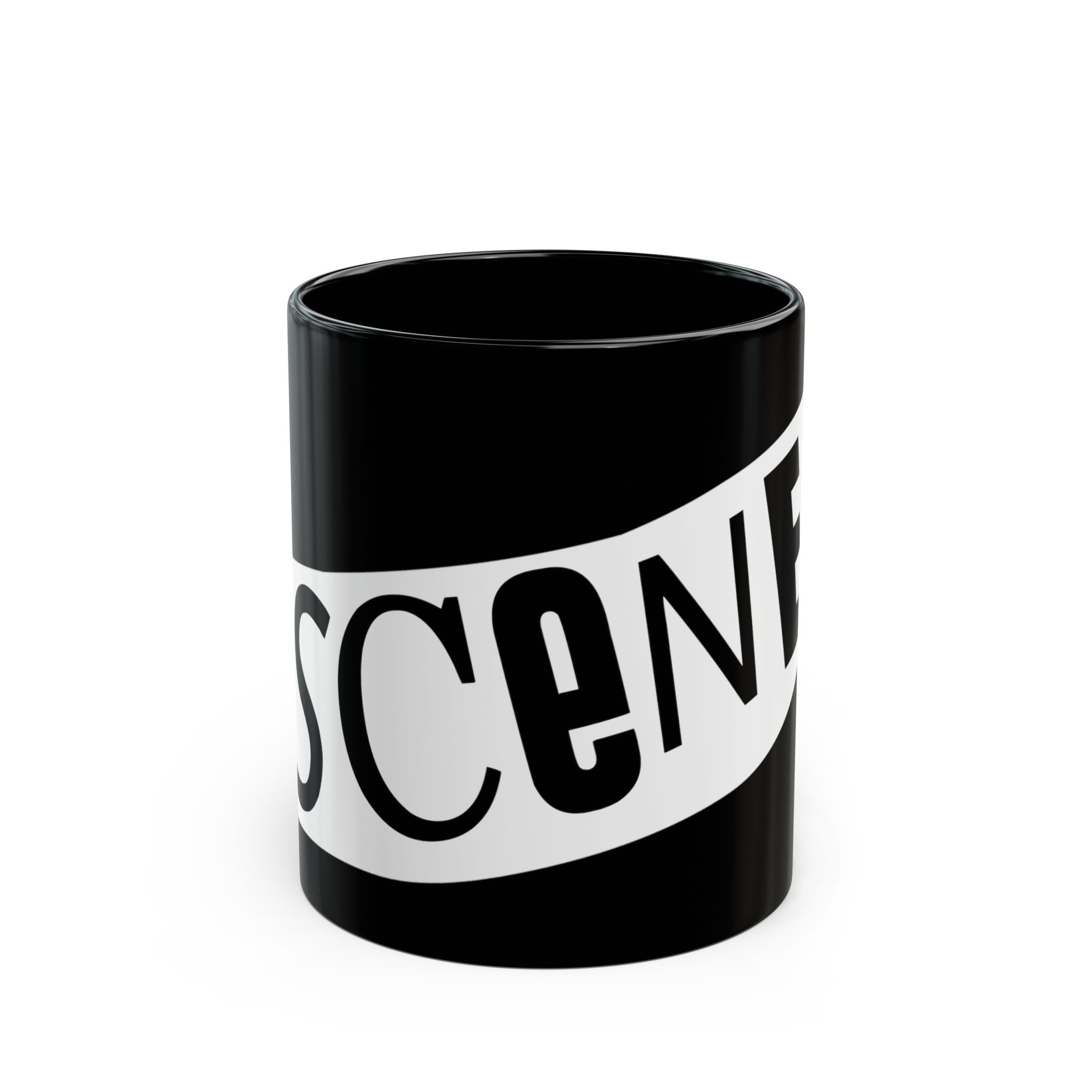 Punk Scene Black Ceramic Mug 11oz & 15oz