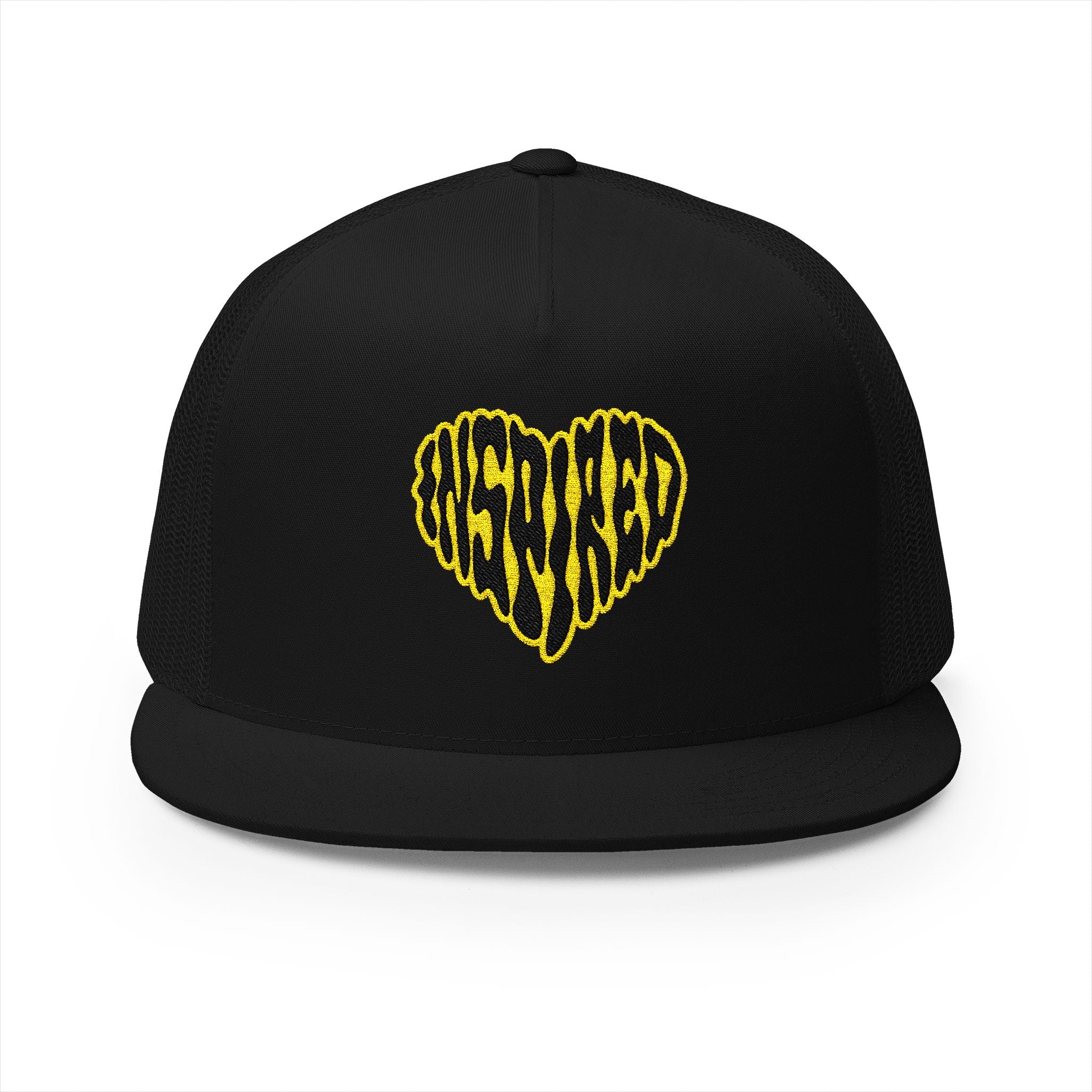 Art Is The Cure Inspired Heart Embroidered Trucker Hat