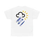 Art Is The Cure Weather Forecast Unisex Heavy Cotton Tee