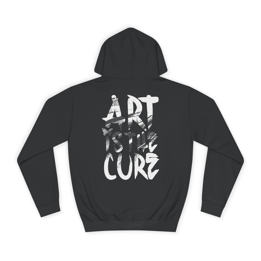 Art Is The Cure Butterfly Unisex College Hoodie