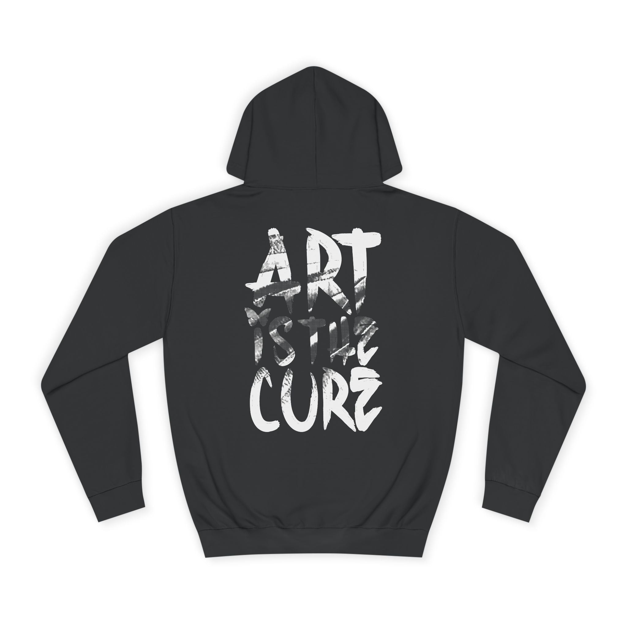 Art Is The Cure Butterfly Unisex College Hoodie