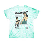 Creative? Get Scene Mint Tie-Dye Tee