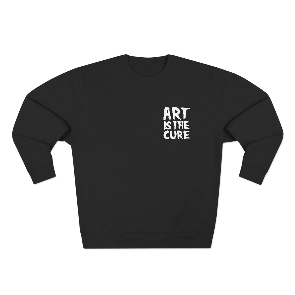 Art Is The Cure Misfits Crewneck Sweatshirt