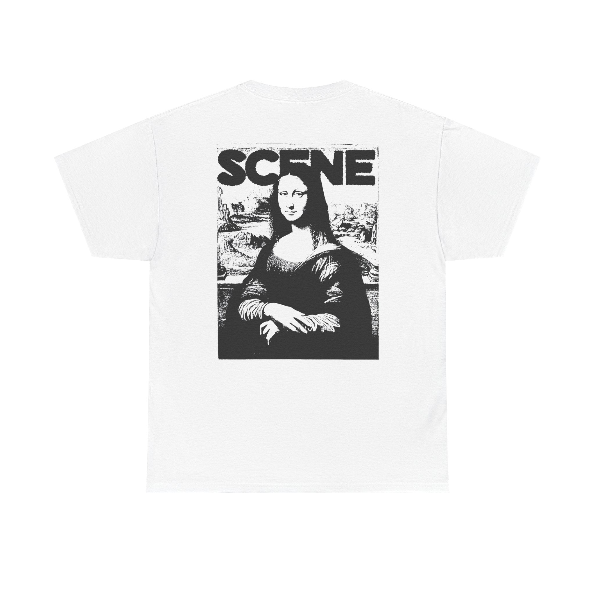 Scene Zine Mona Lisa Unisex Heavy Cotton Tee