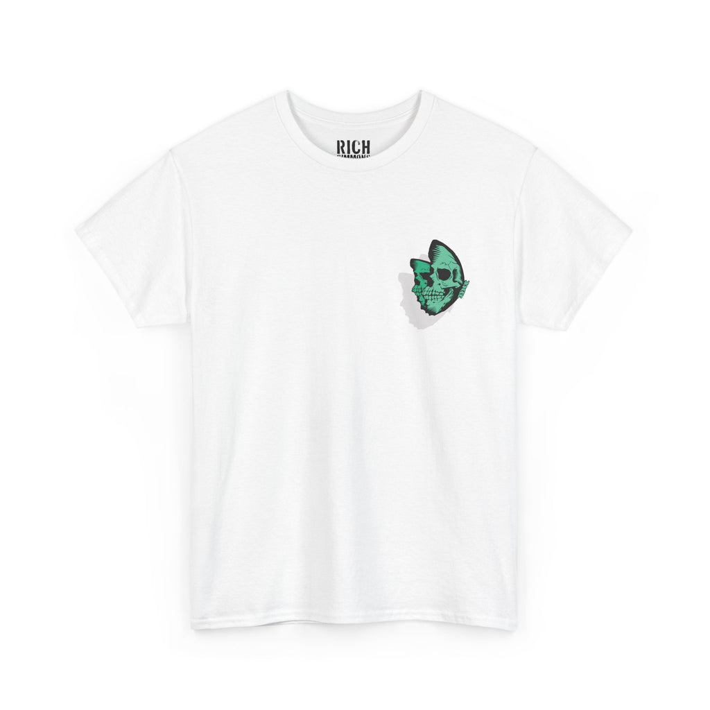 Mint Skullerflies Unisex Heavy Cotton Tee