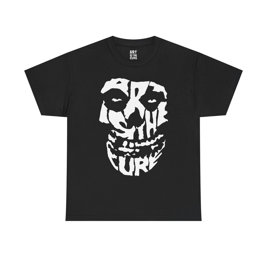 Art Is The Cure Misfits Front Print Unisex Heavy Cotton Tee