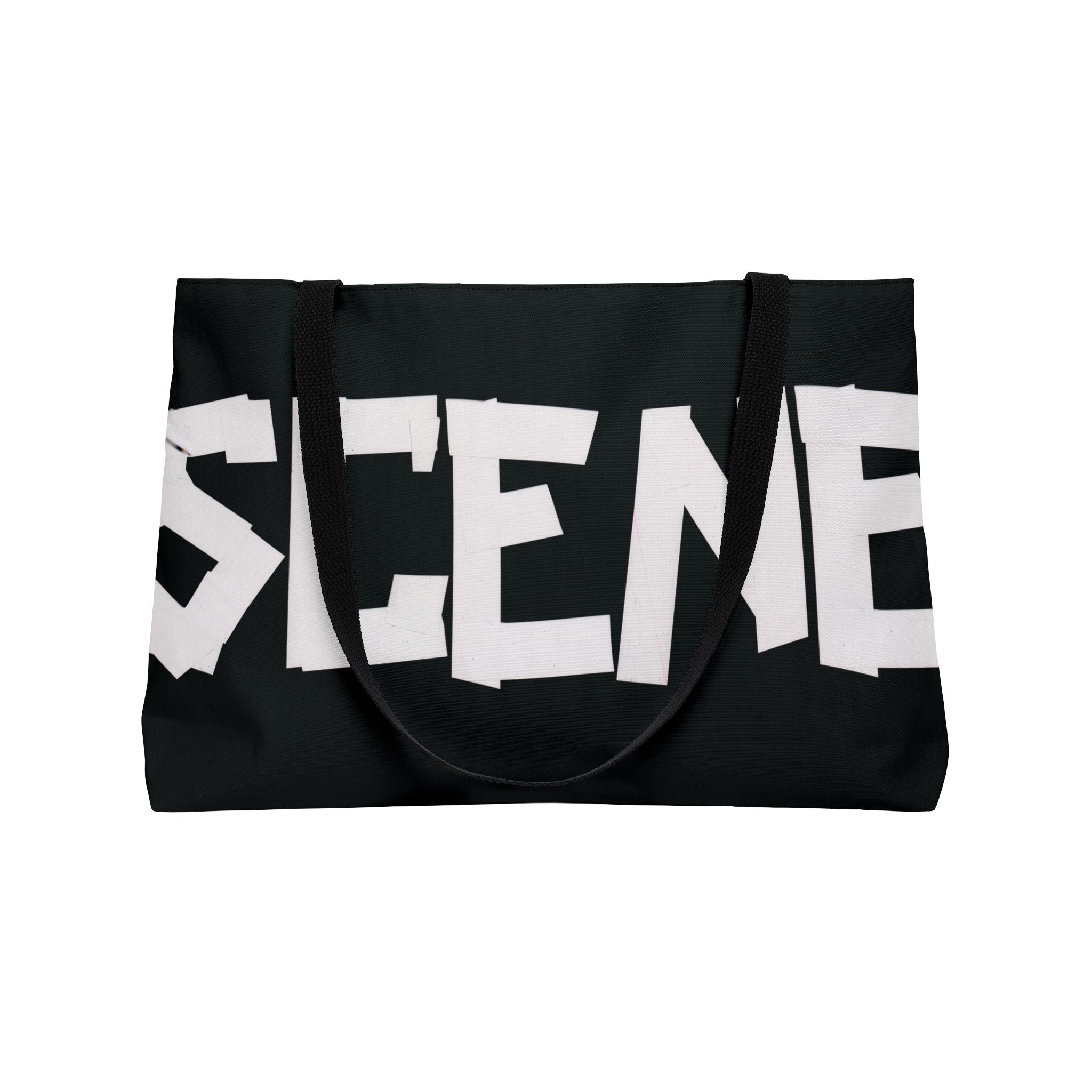 Scene Tape Weekender Tote Bag