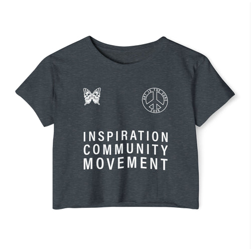 Art Is The Cure United Crop Top