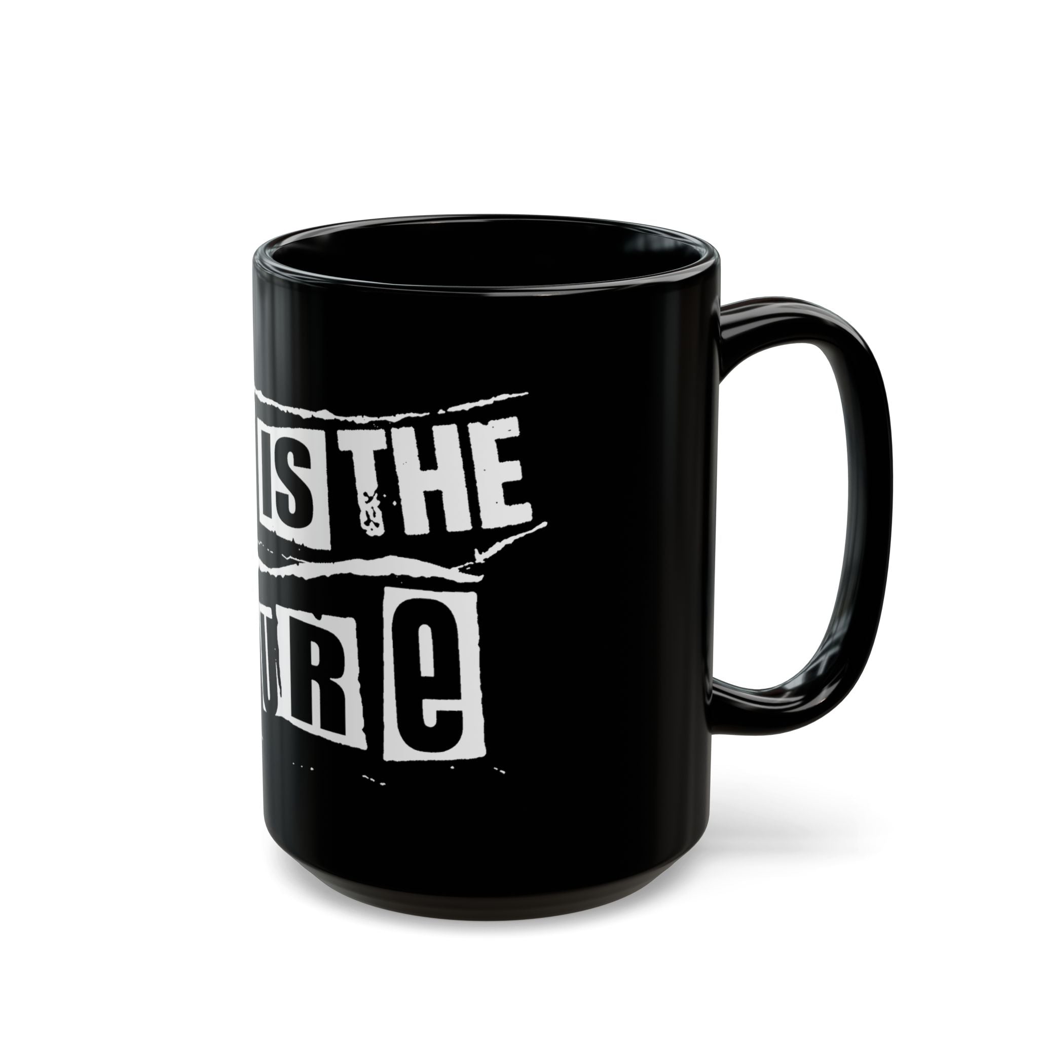 Art Is The Cure Pistols Black Ceramic Mug 11oz & 15oz