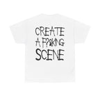 Create a F?&KING Scene Unisex Heavy Cotton Tee