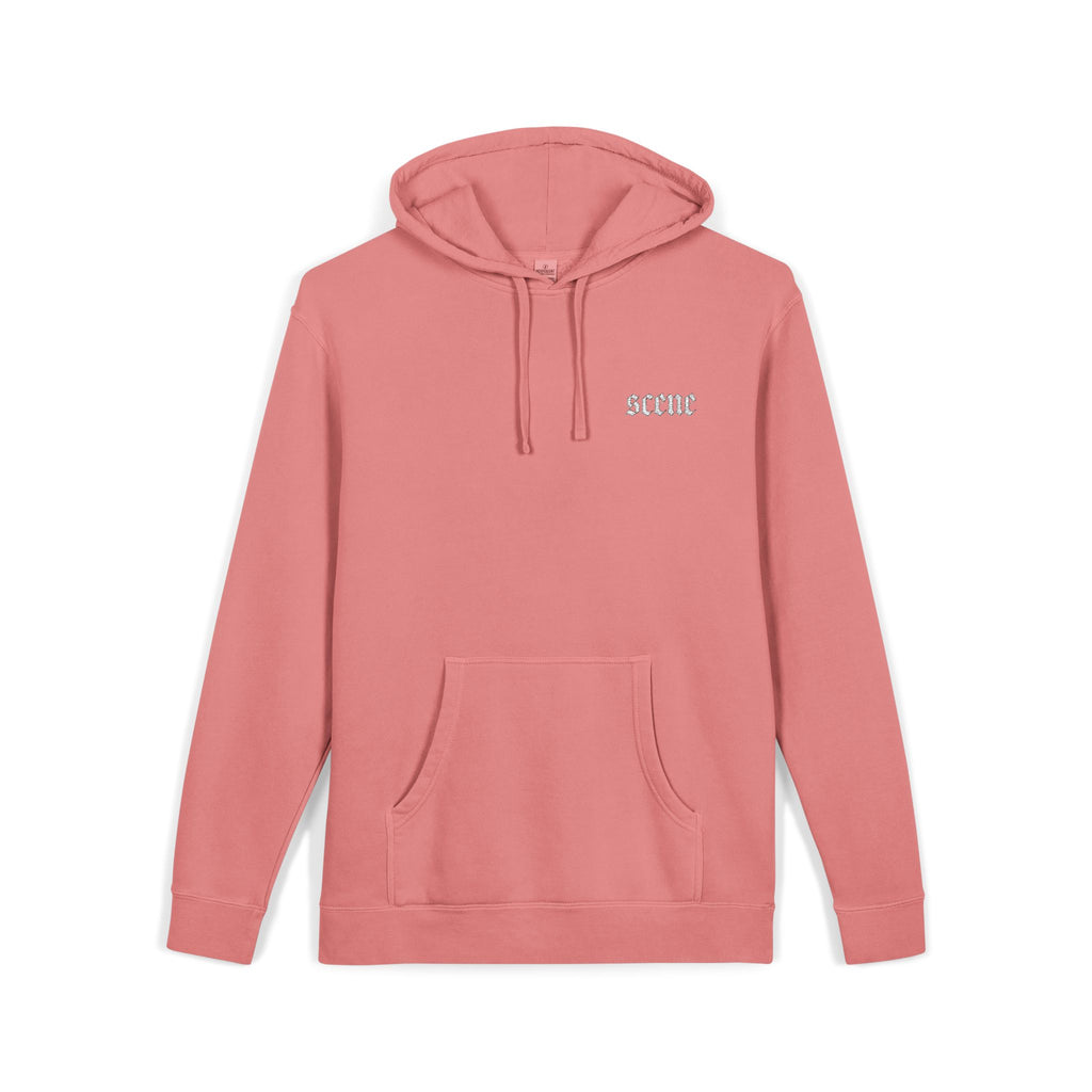 Scene Embroidered Unisex Hoodie