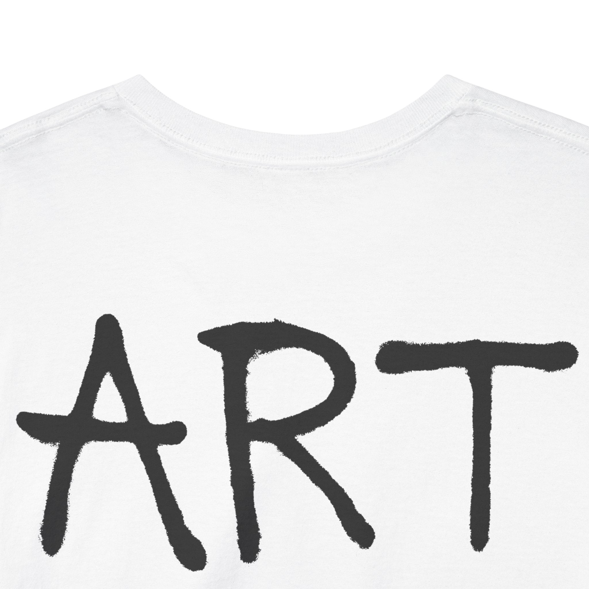 Art Is The Cure Sprayed Unisex Heavy Cotton Tee