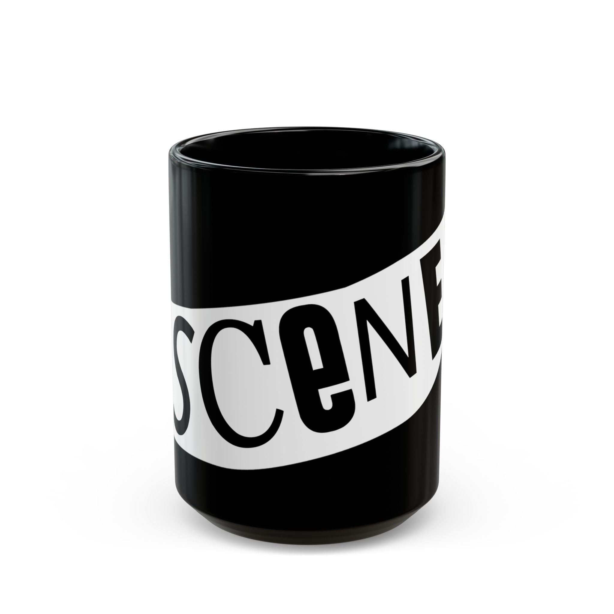 Punk Scene Black Ceramic Mug 11oz & 15oz