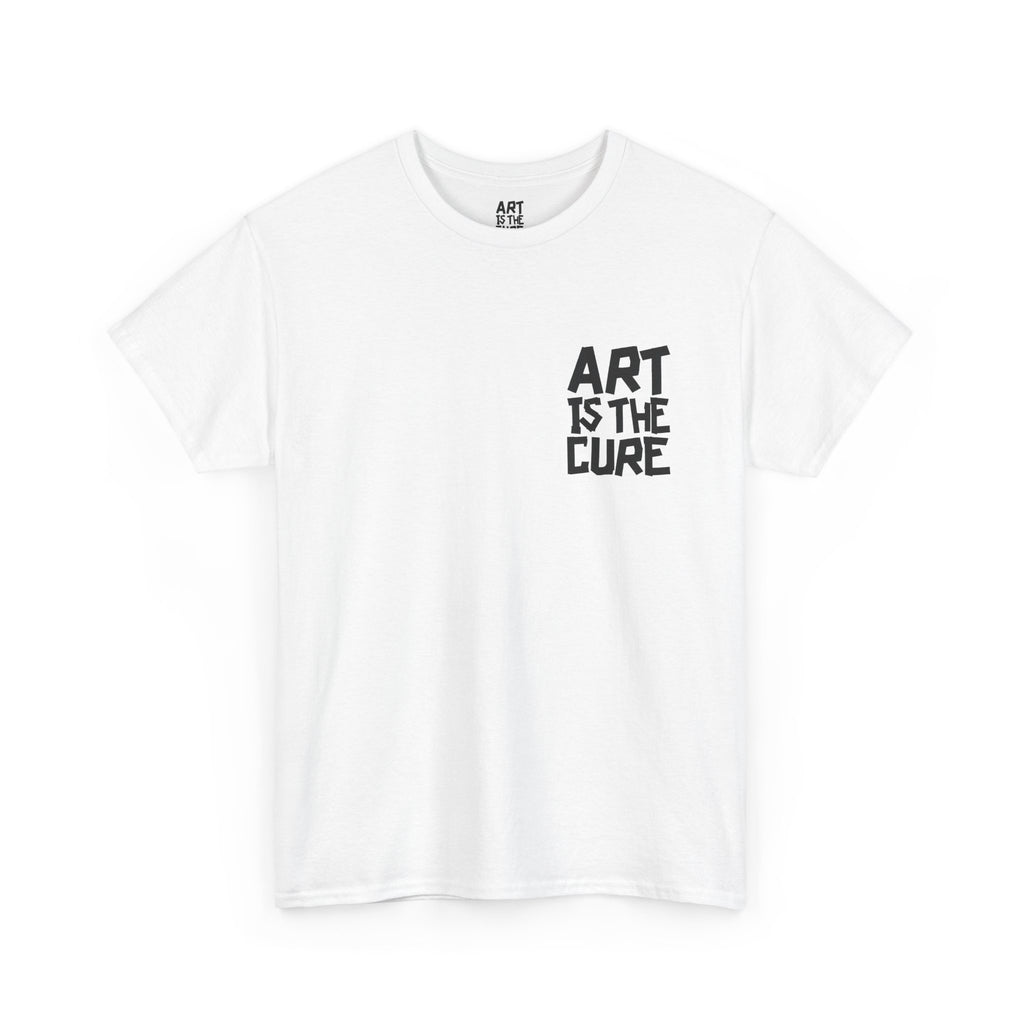 Art Is The Cure Tape Unisex Heavy Cotton Tee
