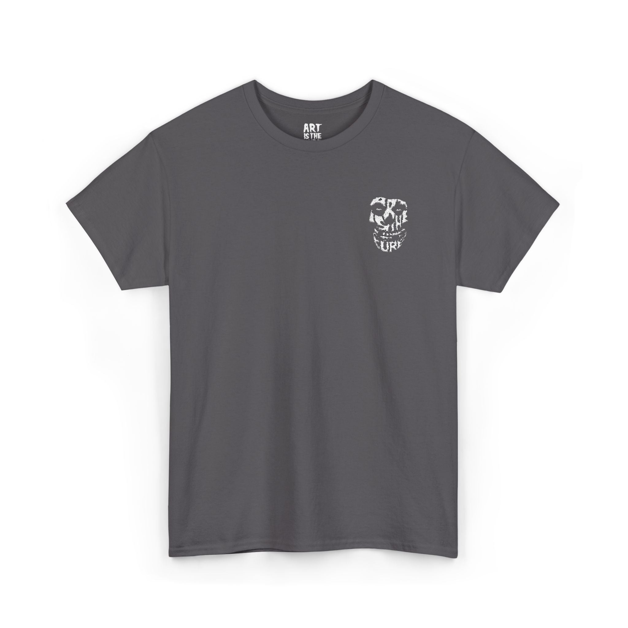 Art Is The Cure Misfits Embroided Unisex Heavy Cotton Tee