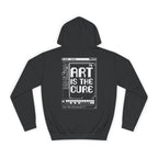 Art Is The Cure Paint Unisex College Hoodie