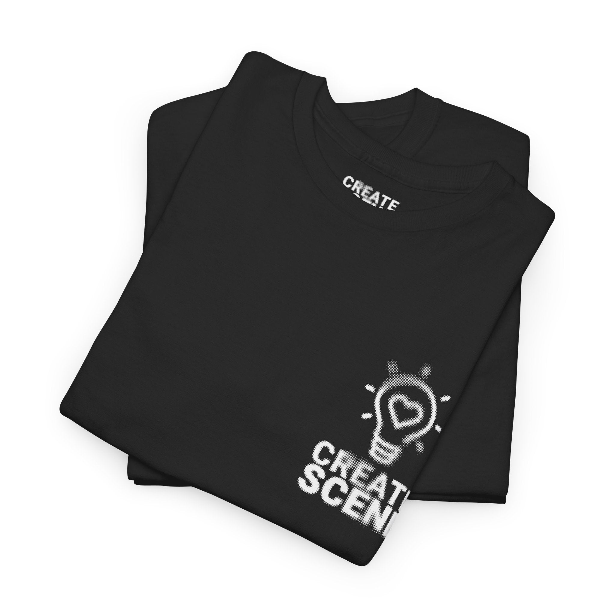CreateScene Inspired Halftone Unisex Heavy Cotton Tee