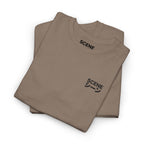 Scene Japanese Black Embroided Unisex Heavy Cotton Tee