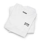 Scene Japanese Black Embroided Unisex Heavy Cotton Tee
