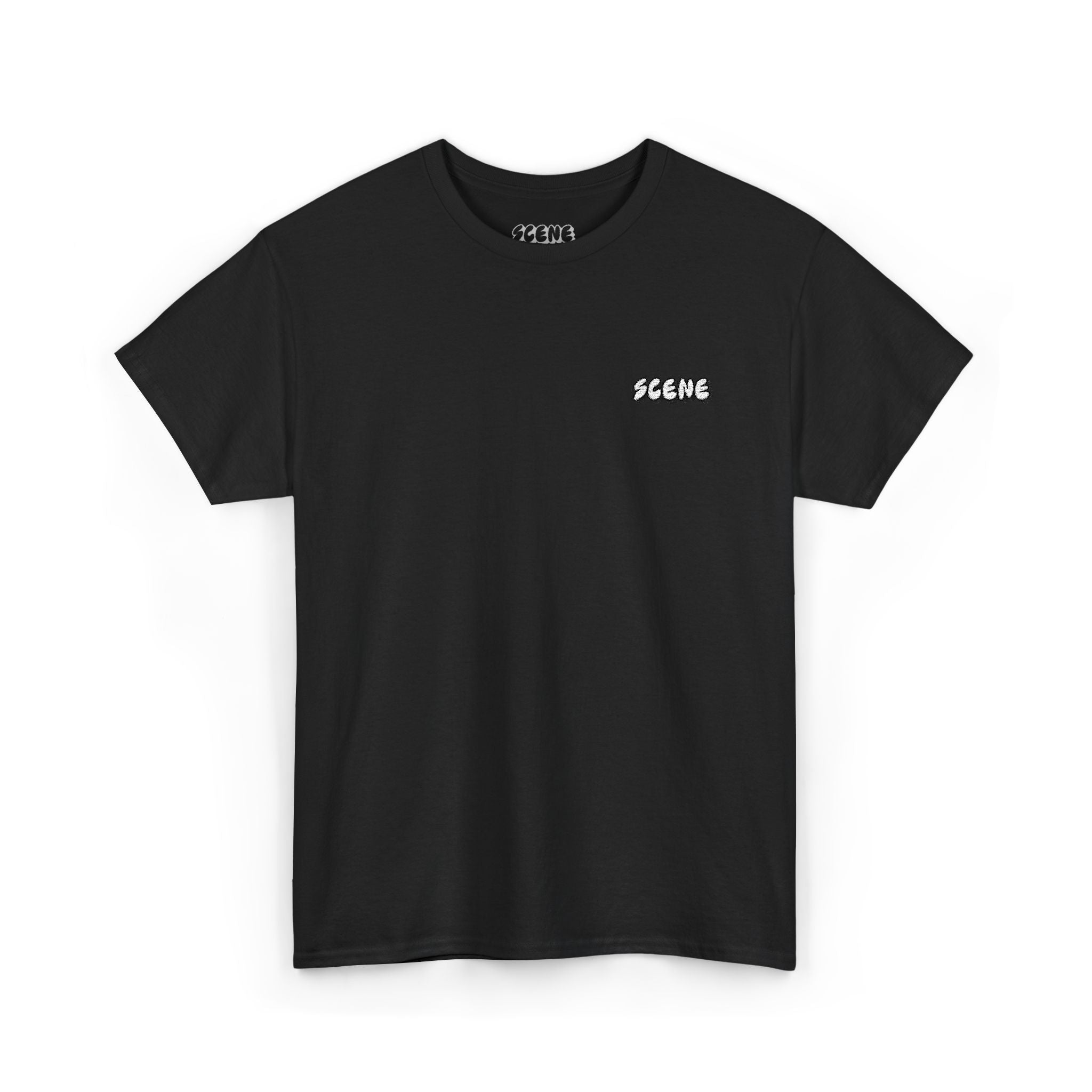Graffiti Scene Embroided Unisex Heavy Cotton Tee