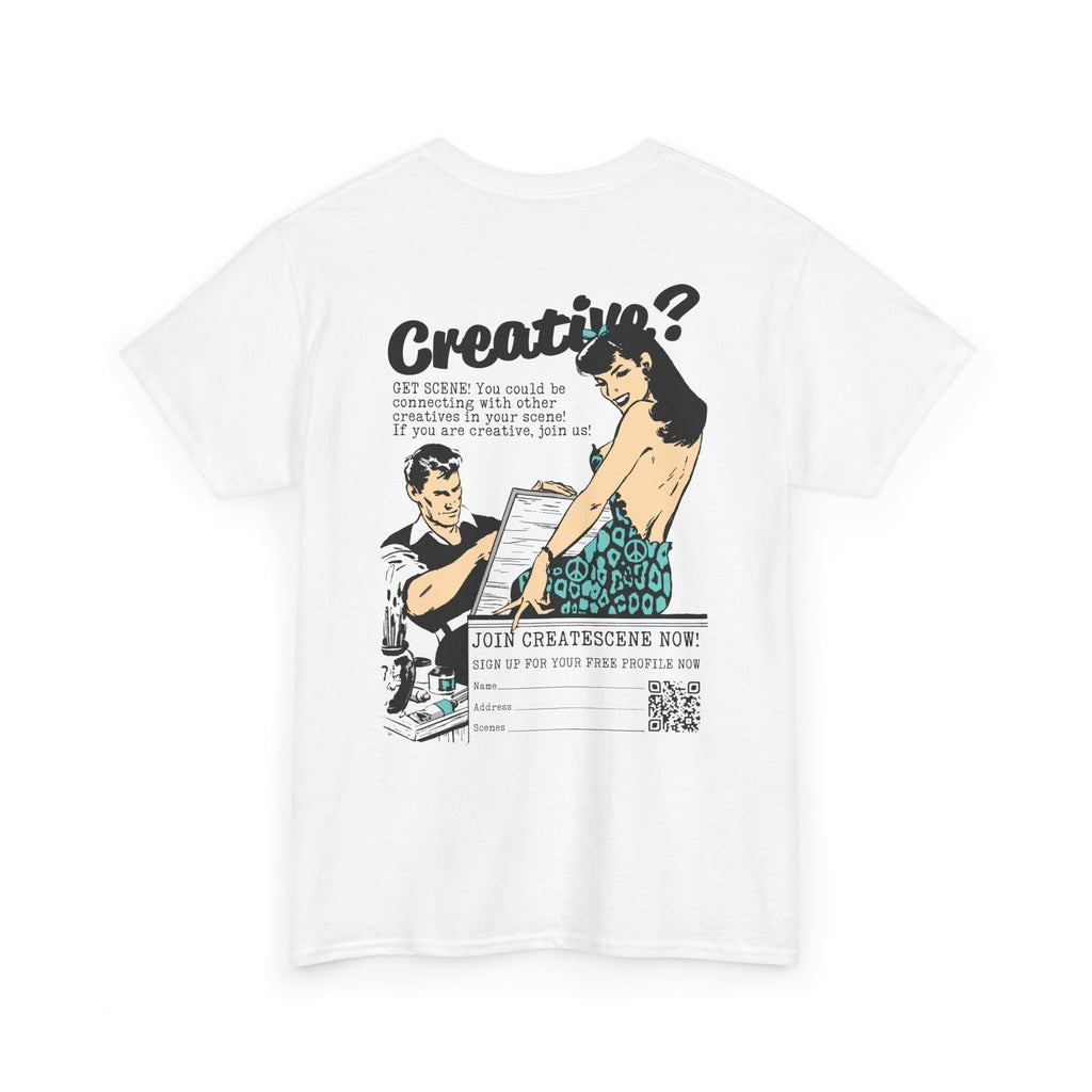 Creative? Get Scene Unisex Heavy Cotton Tee